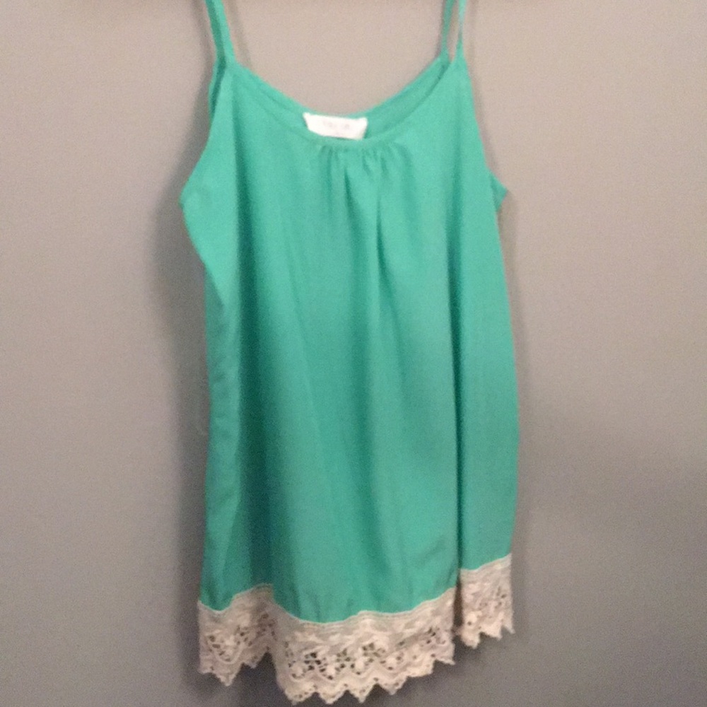 Mint green Tank top